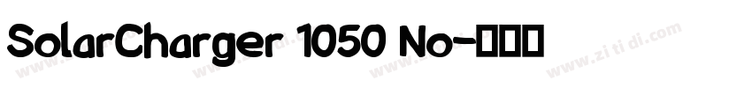 SolarCharger 1050 No字体转换